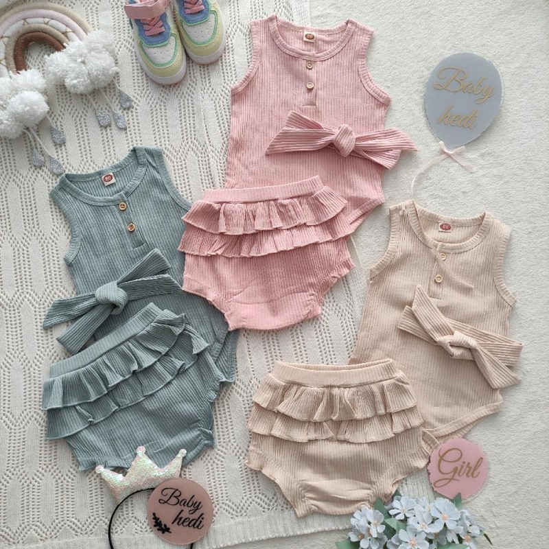 سه تیکه بادی، شورت و هدبند