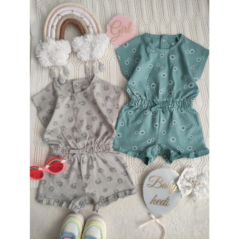 رامپر دخترانه پاچه چیندار