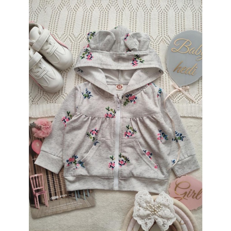 سوییشرت دورس گلدار