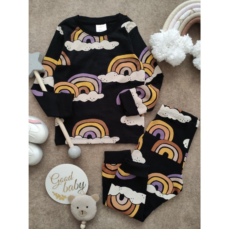 ست بلوز و شلوار رنگین کمان