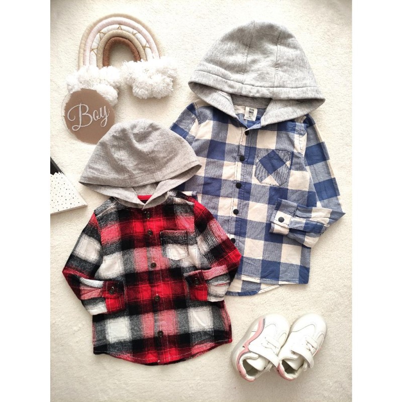 پیراهن کرکدار کلاهدار