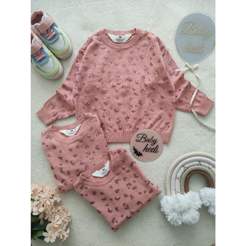 بلوز بافت صورتی لمه دار