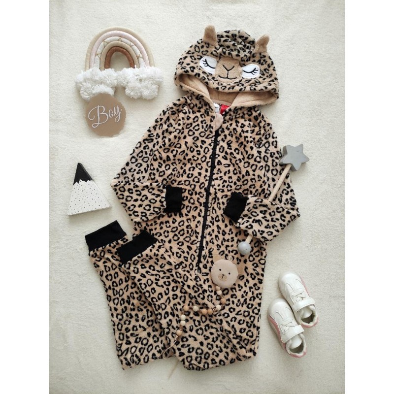 سرهمی مخمل پلنگی بدون جوراب