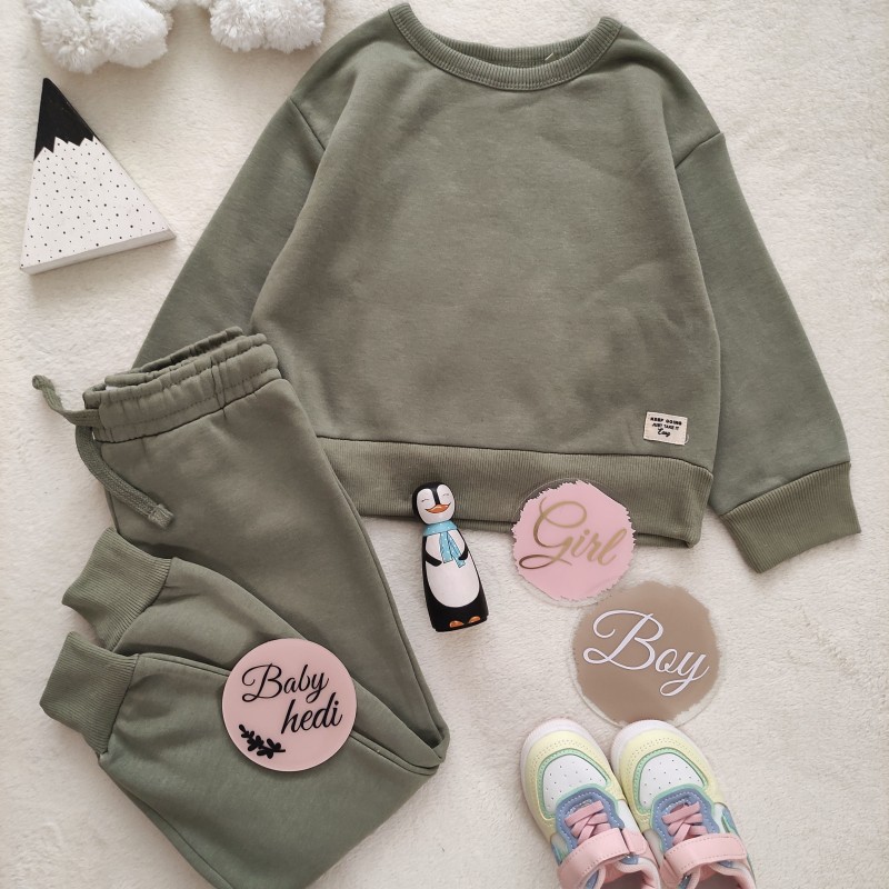 ست کراپ شلوار توکرکی