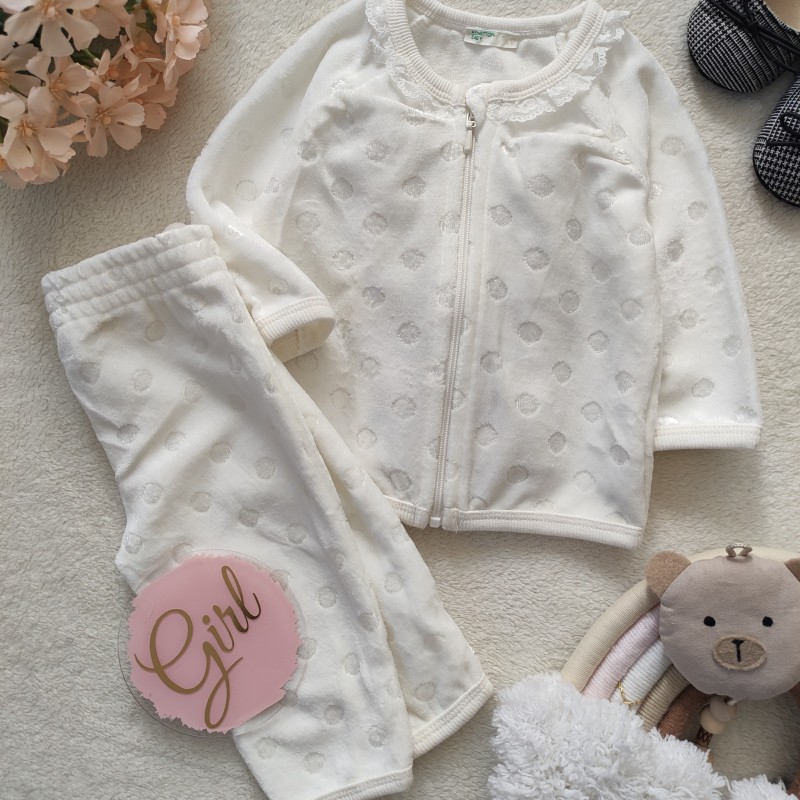 ست ژاکت شلوار توردار