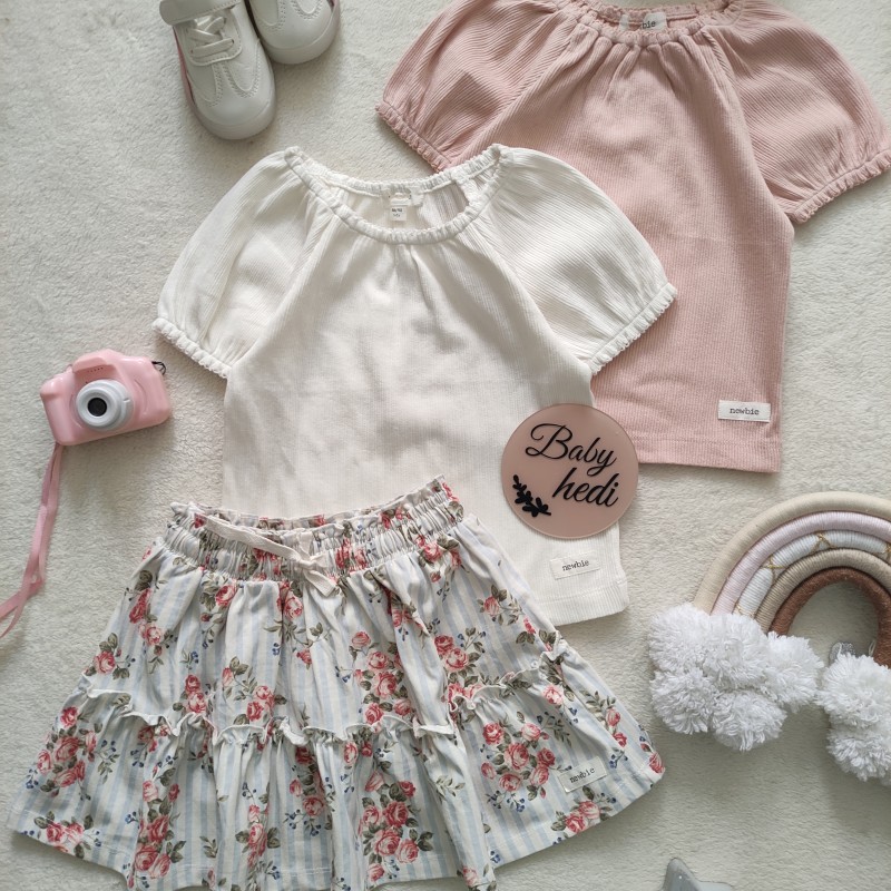 بلوز کبریتی نیوبای آستین کوتاه