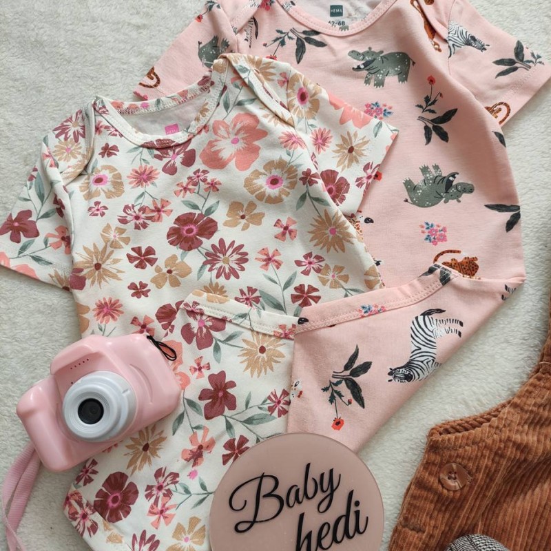 بادی آستین کوتاه نخی حما