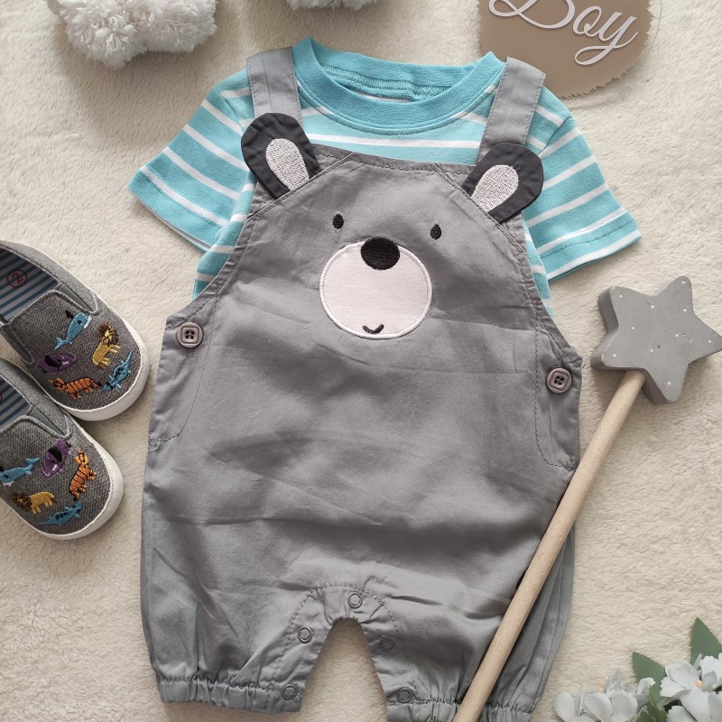 ست دو تیکه تی شرت  و رامپر