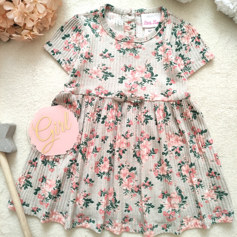 پیراهن کبریتی گلدار 