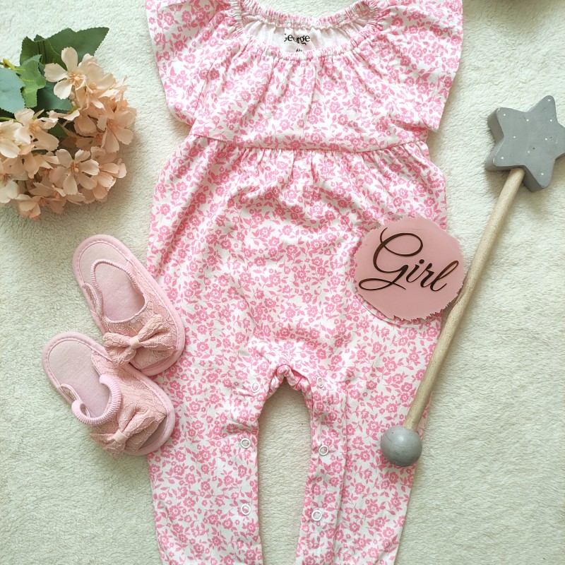 اورال با گلهای ریز صورتی