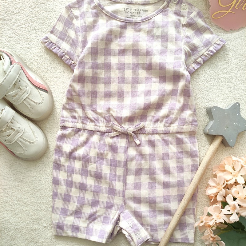 رامپر چهارخونه یاسی