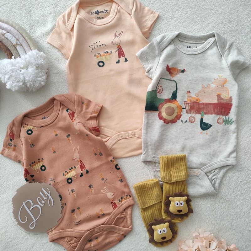 بادی های نخی آستین کوتاه 