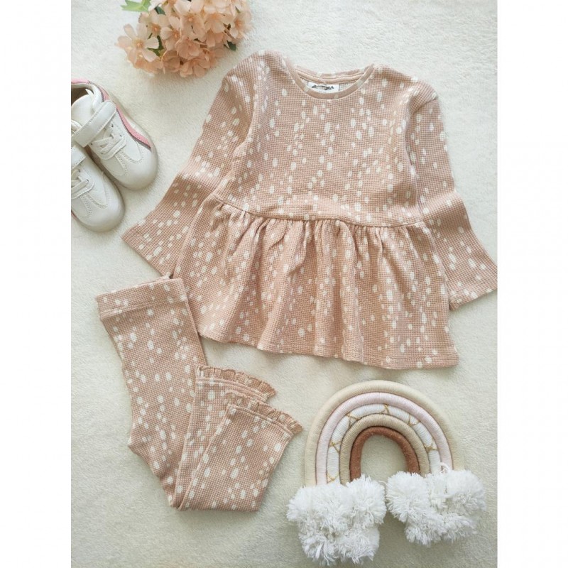 بلوز دخترانه بیسکوییتی