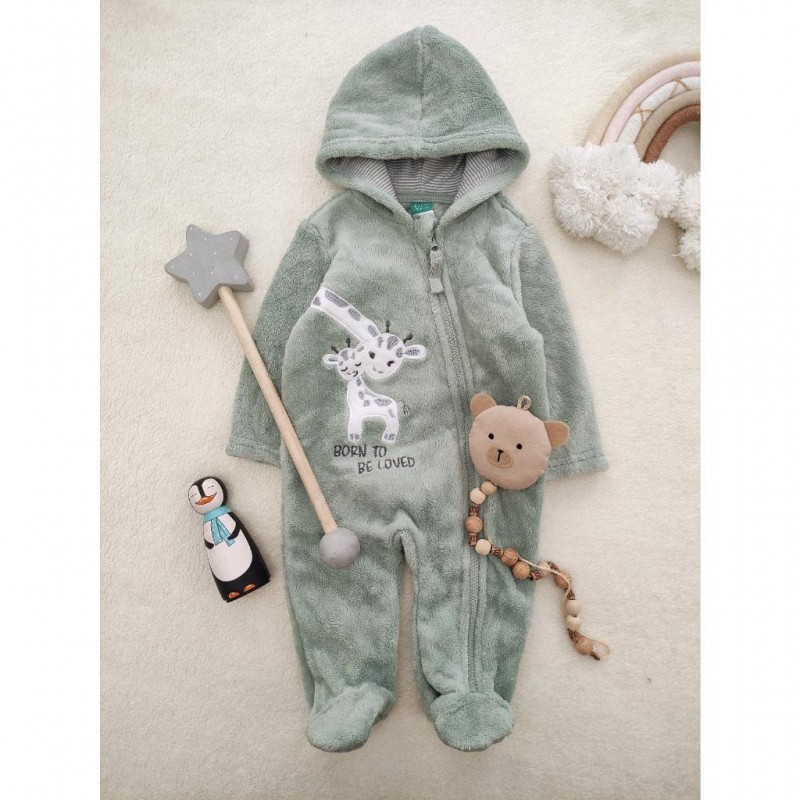 سرهمی پشمالو سبز زرافه