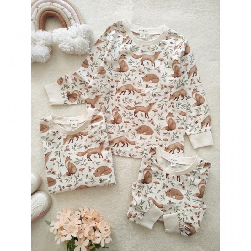 بلوز نخی برگ و روباه