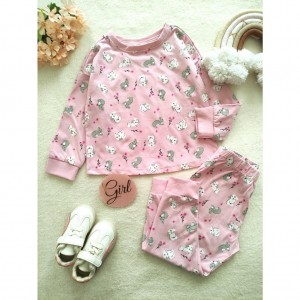 ست بلوز شلوار خرگوش و گل