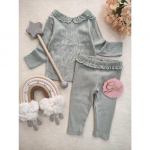 ست بلوز شلوار یقه ب ب