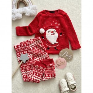 ست بلوز شلوار بابانوئل