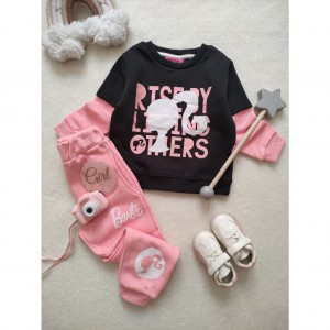 ست بلوز شلوار توکرکی دخترانه