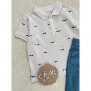 پولوشرت جودون با گلدوزی ماهی