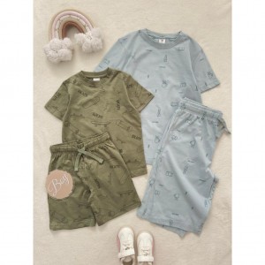 ست تیشرت شلوارک اسکیت