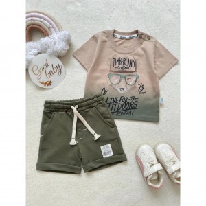 ست تیشرت شلوارک روباه عینکی