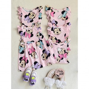 پیراهن نخی مینی موس