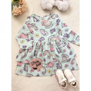 پیراهن دامن دوطبقه