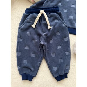 ست بلوز شلوار فوتر آبی