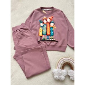 ست بلوز شلوار دورس دخترانه