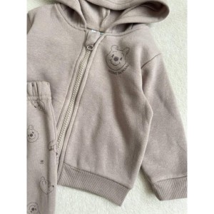 ست سوییشرت شلوار پو نسکافه ای