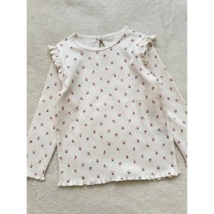 بلوزهای دخترانه گلدار و پاپیونی