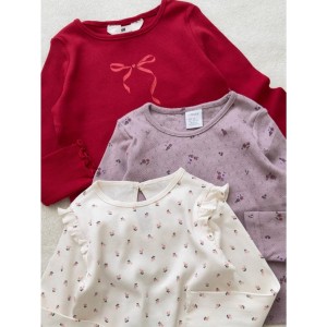 بلوزهای دخترانه گلدار و پاپیونی