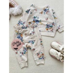 ست بلوز شلوار دورس گلدار