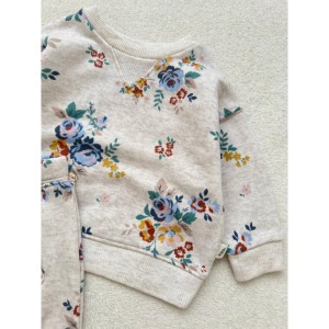 ست بلوز شلوار دورس گلدار