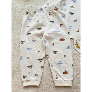 ست بلوز شلوار نخی ماشین