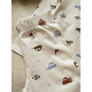 ست بلوز شلوار نخی ماشین