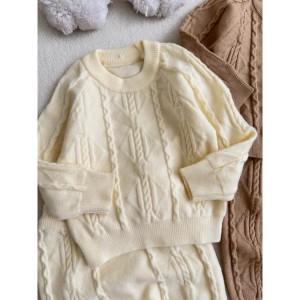 ست بلوز شلوار بافت