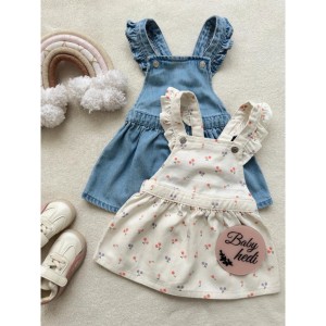 بیلرهای جین سرشانه چیندار