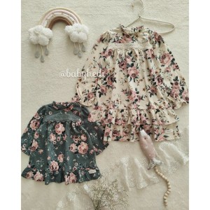 پیراهن گلهای بهاری