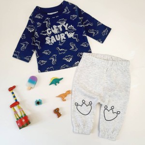 ست بلوز و شلوار دایناسور