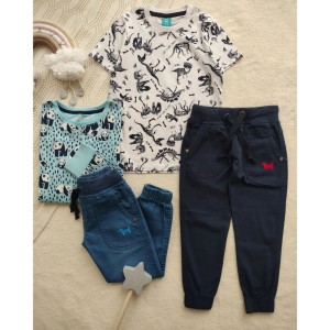 بلوز پاندا، تیشرت دایناسور و شلوار کتان