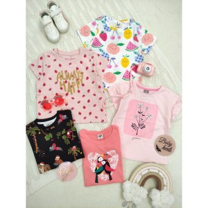 تیشرت های رنگارنگ دخترانه