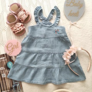 سارافون جین کاغذی گلدوزی