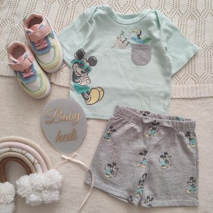 ست تیشرت و شلوارک میکی موس