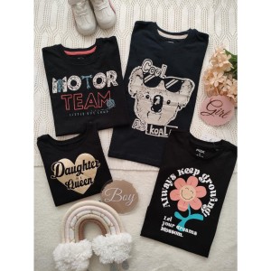 تیشرت های مشکی آستین کوتاه و آستین بلند