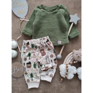 ست بلوز و شلوار تدي خرس و كاج