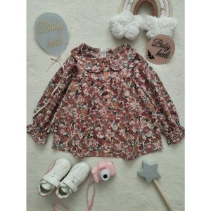 شومیز گل های پاییزی