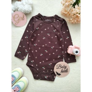 بادی گلدار آستین بلند