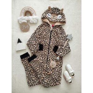 سرهمی مخمل پلنگی بدون جوراب